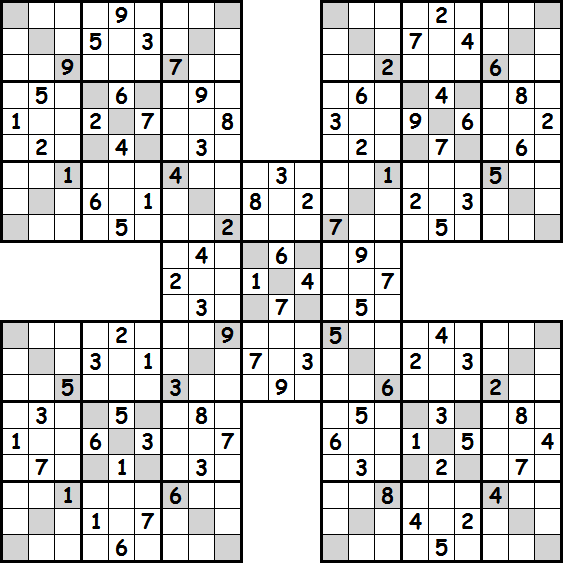 Types of Sudoku puzzles